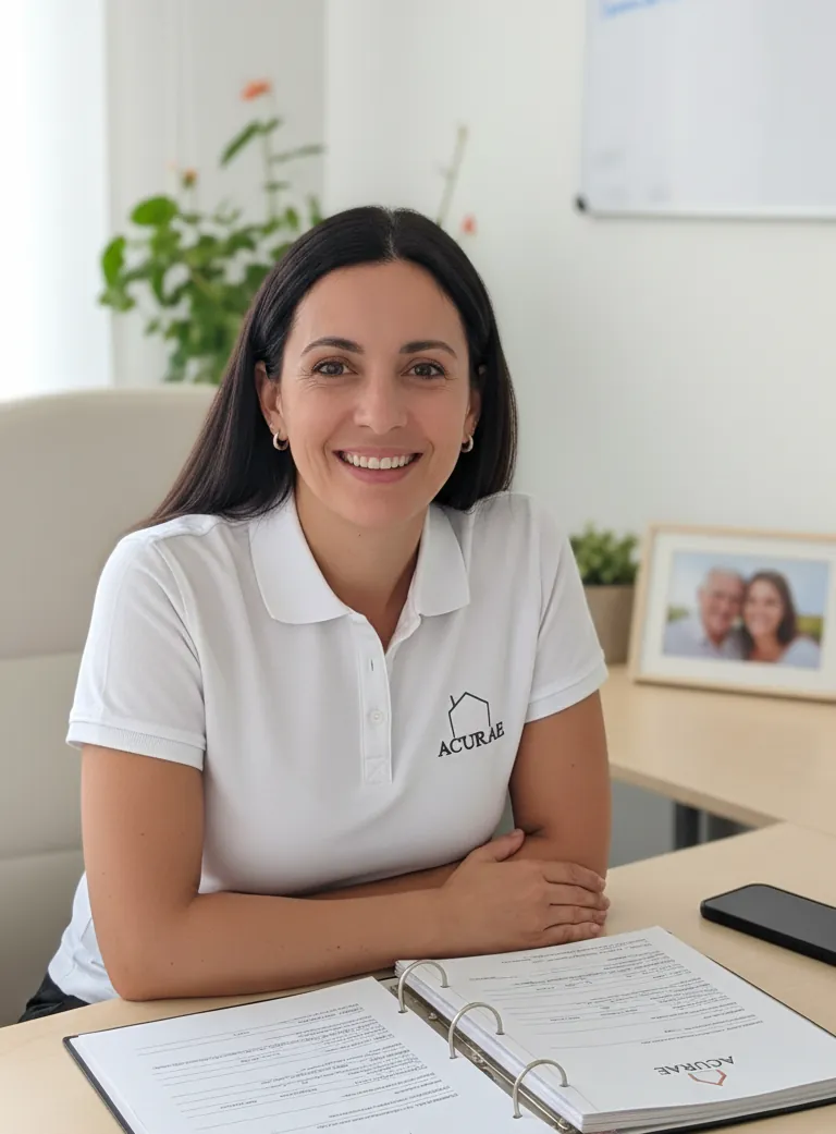 Cuidado de personas mayores a domicilio con una excelente coordinación en Acurae